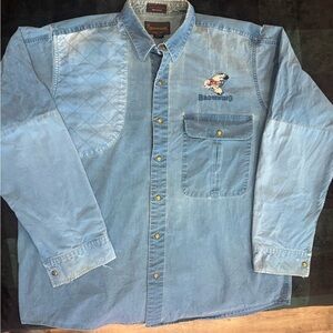 Vintage Browning Patchwork Hunting Button-up